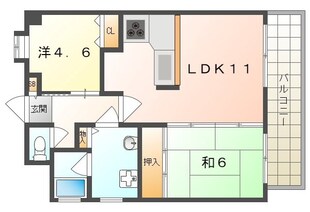 マンション末広の物件間取画像